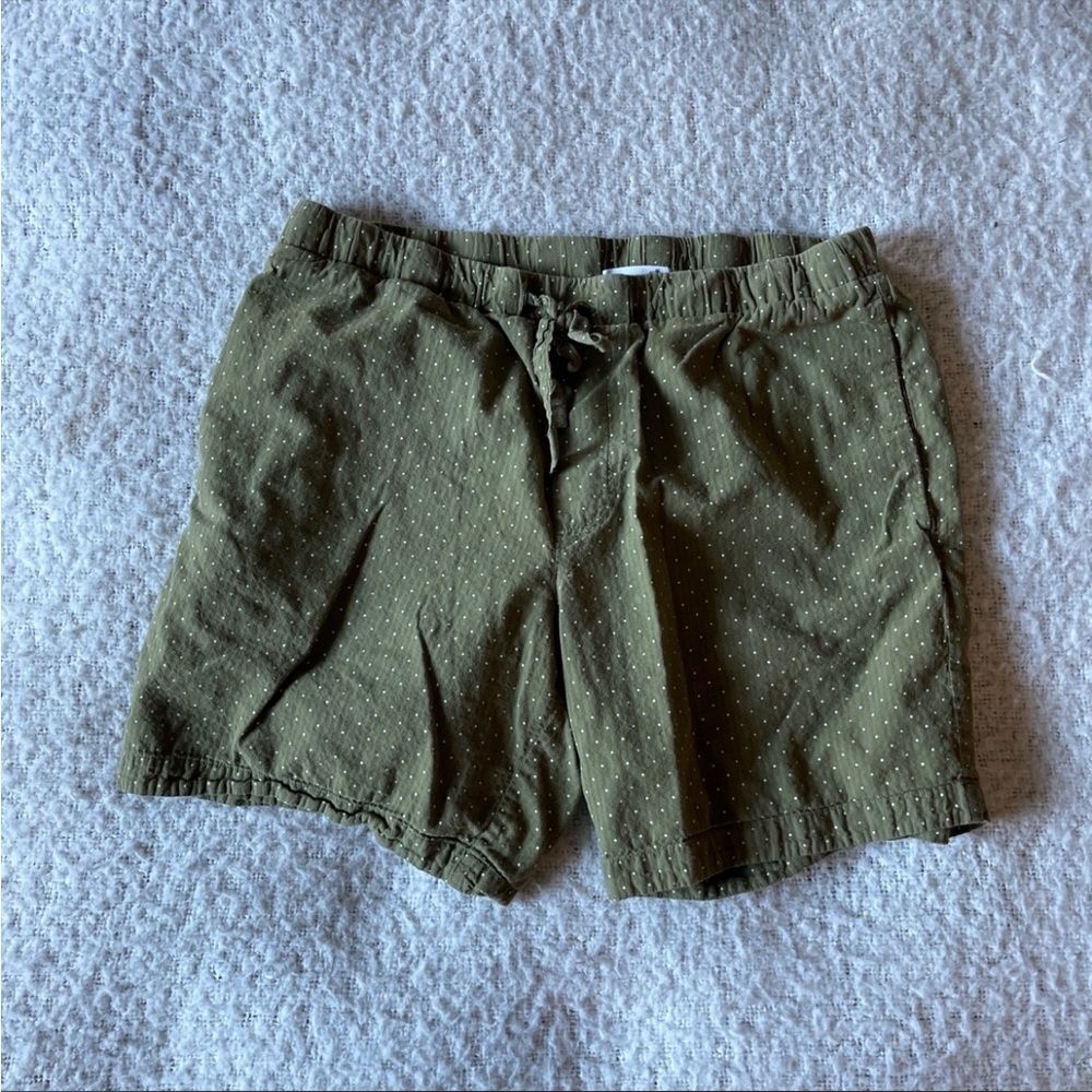Bonobos large green polka dot shorts